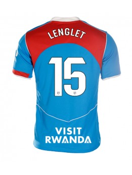 Zenske Futbalové oblečenie Atletico Madrid Clement Lenglet #15 2025-26 Krátky Rukáv - Tretina Zenske Futbalové oblečenie Atletico Madrid Clement Lenglet #15 2025-26 Krátky Rukáv - Tretina